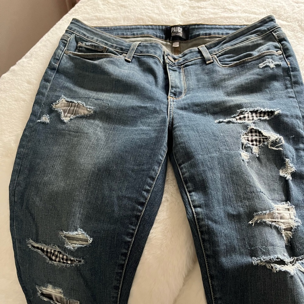 PAIGE x Over the Rainbow Collab Skinny Jeans